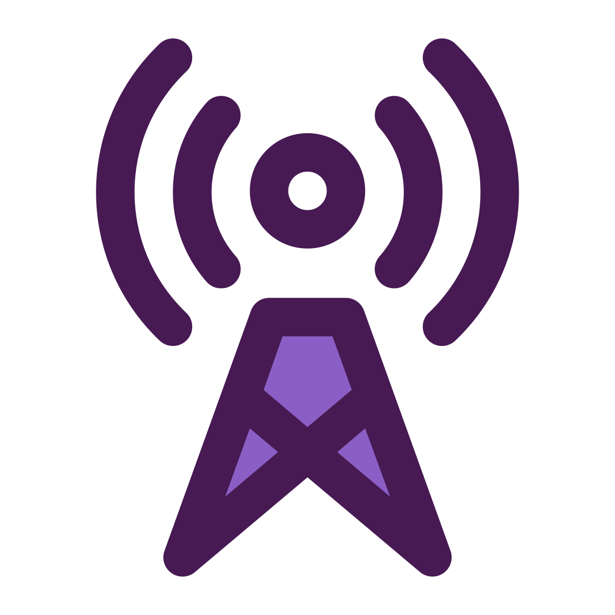 Communications and media icon